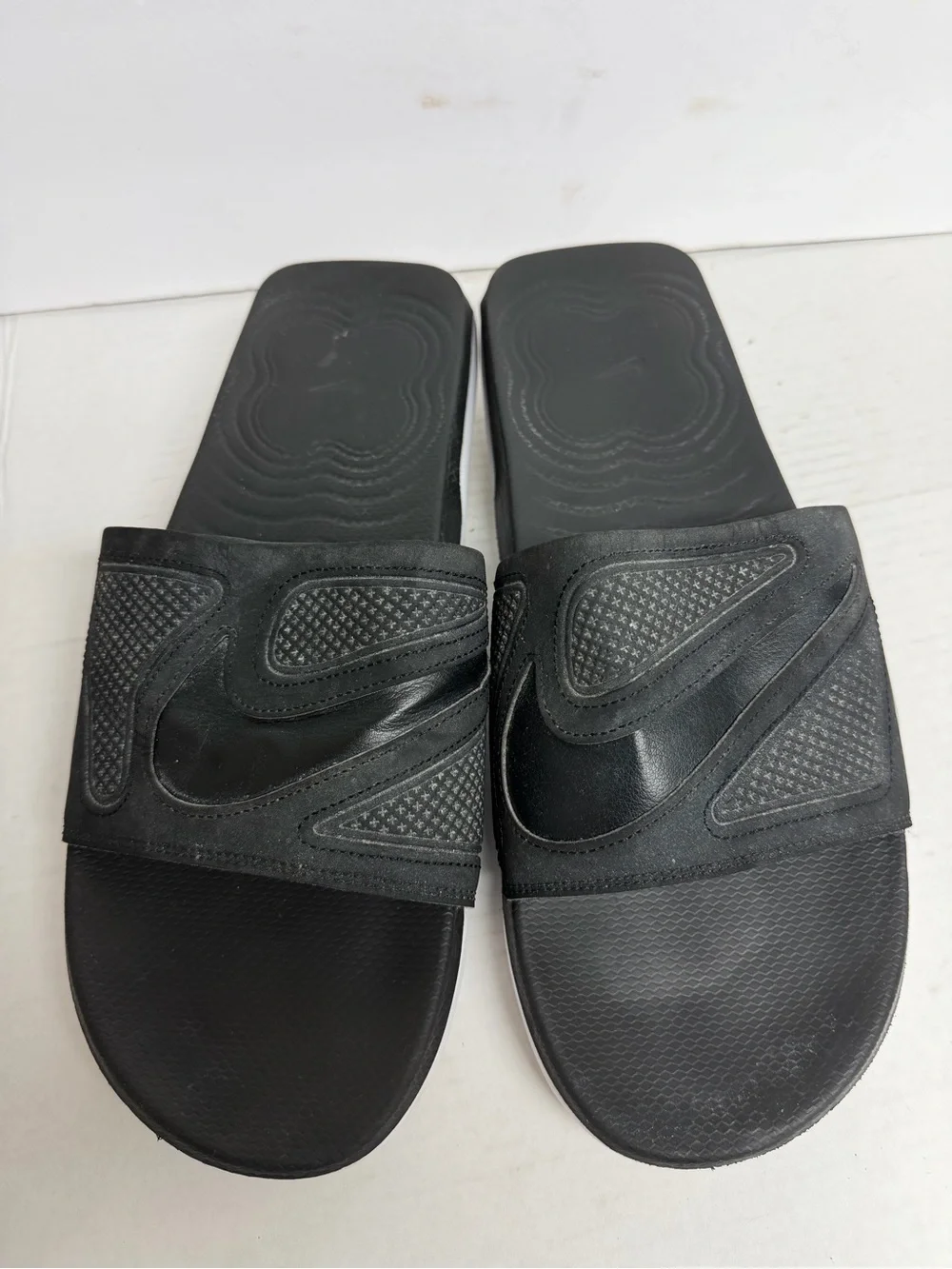 Nike Air Max Cirro Slide ~ Black / White ~ (DC1460-004) SIZE 12